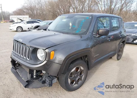 2017 Jeep Renegade Sport Fwd from USA, damaged, VIN ZACCJAAB0HPF86821